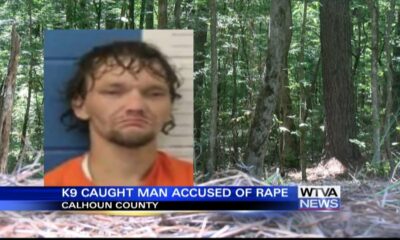 VIDEO: K9 helps captures rape suspect in Calhoun County