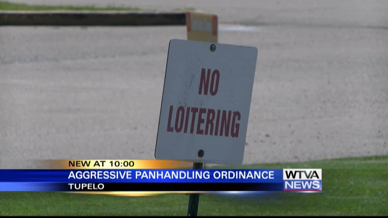 Proposed ordinance address "aggressive panhandling" in Tupelo