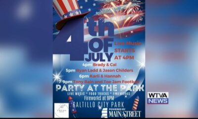 Saltillo to host Party in the Park for the Fourth of July