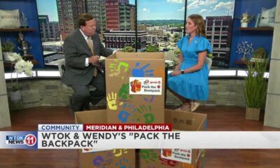 WTOK & Wendy's partner to kick off "Pack the Backpack" campaign July 8th