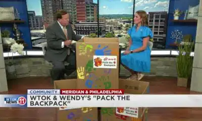 WTOK & Wendy's partner to kick off "Pack the Backpack" campaign July 8th