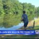 Free fishing day gives fishermen a chance to learn new skills