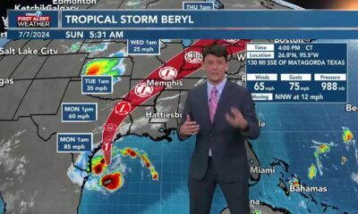 Nick's Sunday PM Forecast  7/7