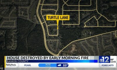 Rankin County home damaged by fire