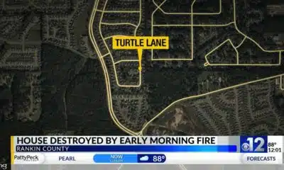 Rankin County home damaged by fire