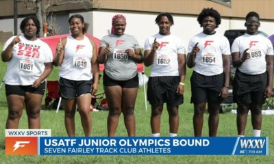 Seven local athletes with Fairley Track Club are headed to the USATF Junior Olympics! WXXV attended