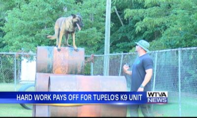 The bond between a K9 officer and dog is powerful and takes a lot of work to achieve