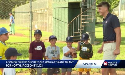 Local star Konnor Griffin secures $11,000 for local Jackson ball field