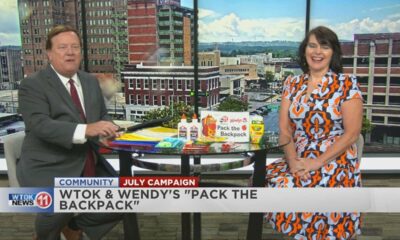 WTOK General Manager Jacque Harms Talks about "Pack the Backpack" Campaign with WTOK & Wendy's