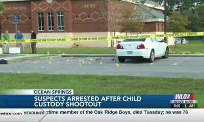 Suspects arrested, charged following child custody exchange shootout outside Ocean Springs PD
