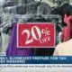 Small businesses preparing for tax-free weekend