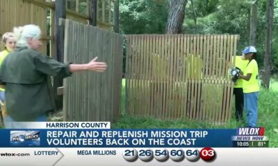 Repair and Replenish Retreat Missions back on the Coast helping with service projects