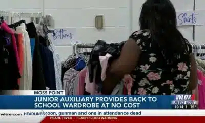 Junior Auxiliary of Moss Point provides back to school clothes for families at no cost