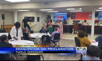 Tupelo declares Monday Emancipation Day
