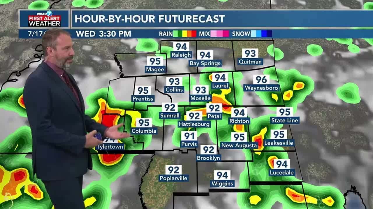 07/17 Ryan's "Slightly Wetter" Wednesday Morning Forecast