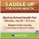 Interview: Baptist Union County hosting back-to-school health fair
