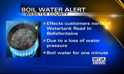 Eupora issues boil water alert for some customers in the Bellefontaine community