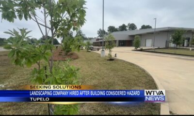 Landscaping company hired after Tupelo building considered a hazard