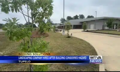 Landscaping company hired after Tupelo building considered a hazard