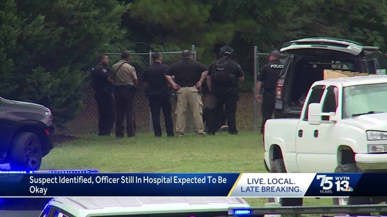 Homewood officer shot on his way to work, suspect