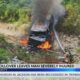 Man injured after vehicle overturns into Forrest County creek bed