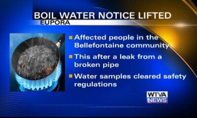 Eupora lifts July 18 boil water alert