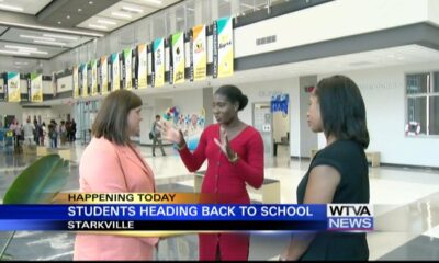 Starkville students returned to class on Tuesday