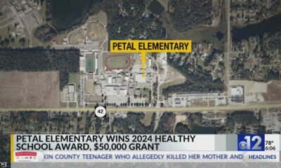 Petal Elementary receives Healthy School Award