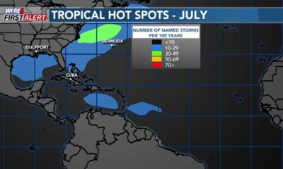 WLOX Weather Update with Meteorologist Aaron Colby