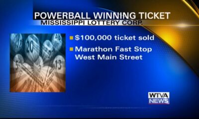 $100,000-winning lottery ticket purchased in Tupelo