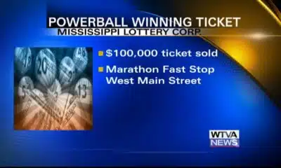 $100,000-winning lottery ticket purchased in Tupelo