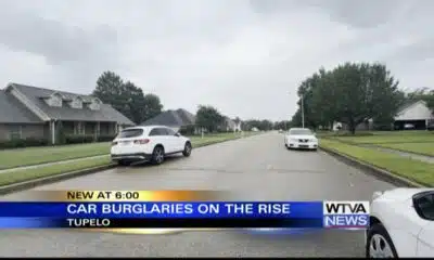 Tupelo Police remind residents to lock their doors after auto burglary arrests