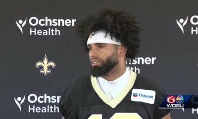 VIDEO REPORT: 'No Pressure' for Chris Olave when it comes to being the Saints No. 1 receiver