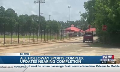 A.J. Holloway Sports Complex renovations nearing completion