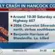 Louisiana man identified as victim of fatal Hwy 607 crash in Hancock Co.