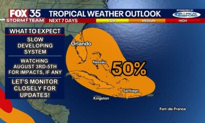 Tropical wave shows potential for development near Florida by weekend