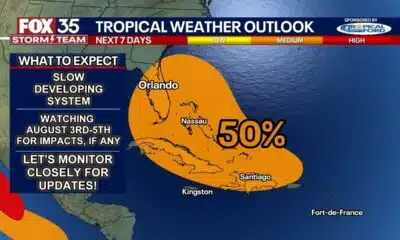 Tropical wave shows potential for development near Florida by weekend