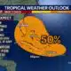 Tropical wave shows potential for development near Florida by weekend