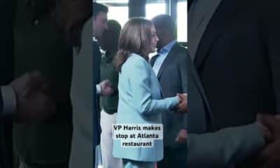 VP Kamala Harris visits Paschal’s restaurant in Atlanta