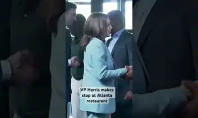VP Kamala Harris visits Paschal’s restaurant in Atlanta