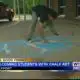 Gulfport councilman welcomes students with chalk art