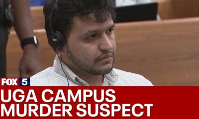 UGA campus murder suspect appears in court | FOX 5 News