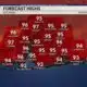 Another Very Hot Afternoon, Scattered Storms Possible
