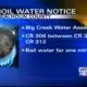 Parts of Calhoun County is under a boil water notice