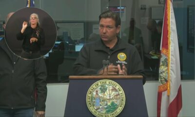 LIVE: DeSantis gives update after Hurricane Debby makes Florida landfall