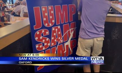 Oxford celebrates Olympic silver medal for pole vaulter Sam Kendricks