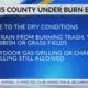Adams County under burn ban