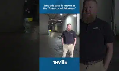 Why this cave is known as the "Antarctic of Arkansas"