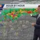 Showers & storms possible in parts of the Arkansas tonight