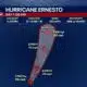 Hurricane Ernesto now a Category 2 storm, expected to strengthen as it passes near Bermuda: NHC